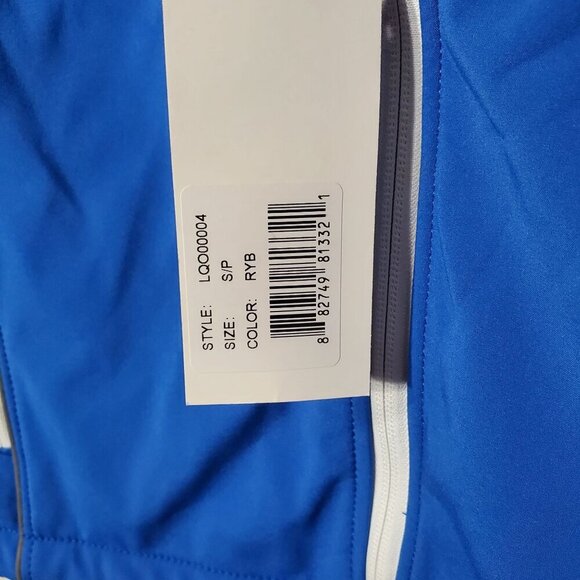 NWT Clique Womens Soft Shell Blue Jacket Size Small - Picture 6 of 7